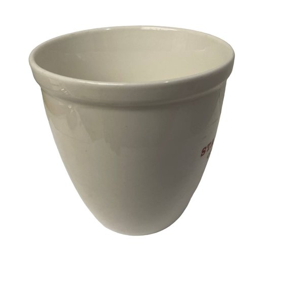 STARBUCKS Est 1971 Holiday Mug Cup 2007 Christmas Red White Ceramic 18oz - Picture 4 of 9